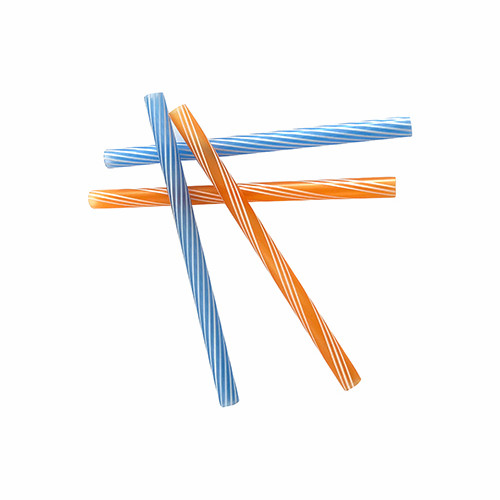 Polypropylene straw tube color spiral