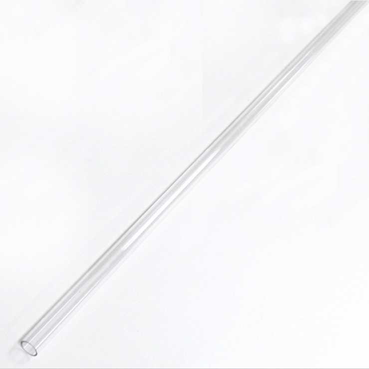 Clear PETG tube for beverage straws
