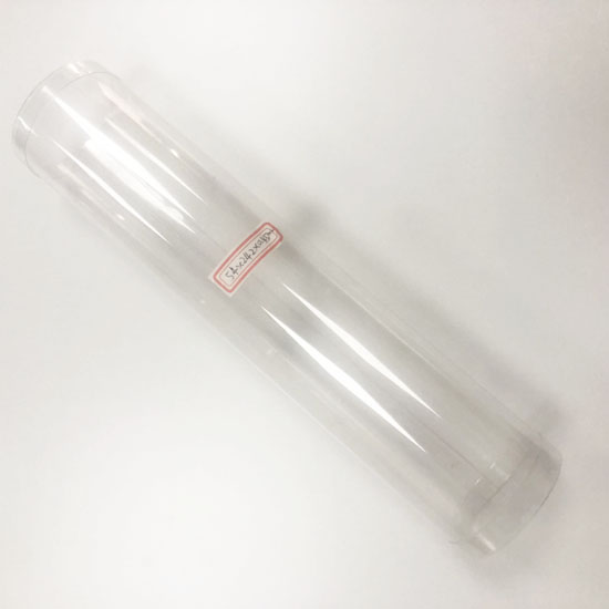 PET tube for packaging tubes dia 54x242mm