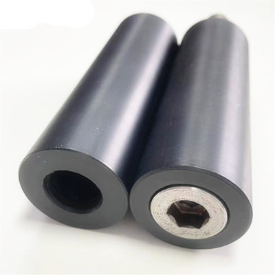 Processing customized black hollow nylon rod internal thread