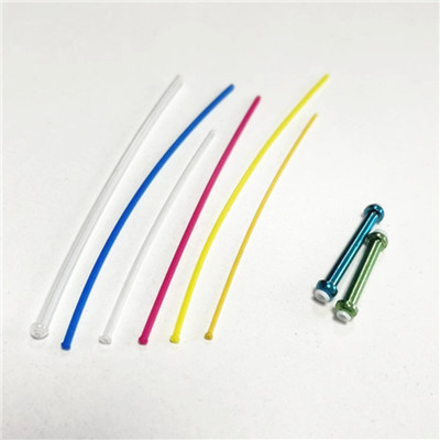 Heating crimped plastic capillary EVA, PP, PE for fishing gear