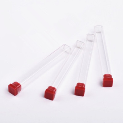 Square packaging tube to protect electronic components