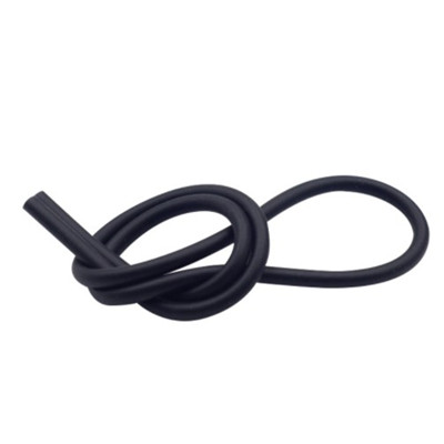 black rubber elastic hose for toys