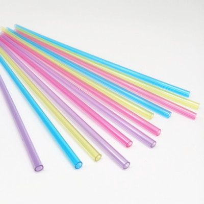 Color PET/PETG Hard Drink Straws
