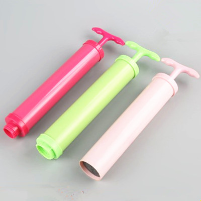 Plastic rigid tube for compression bag suction cylinder