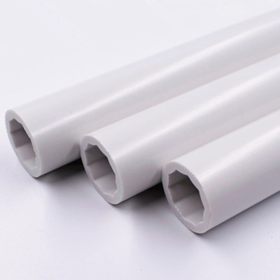  Polypropylene extruded tube with outer circle and inner decagon
