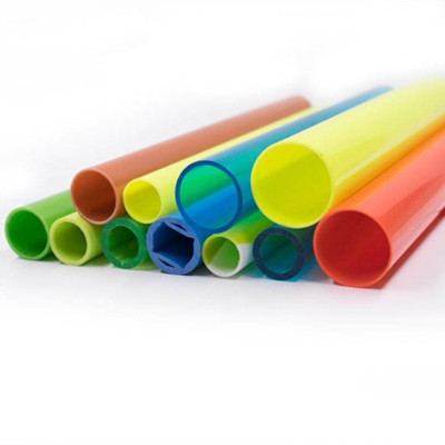 Manufacturers produce PC, PVC, PETG, PP, ABS hard pipes